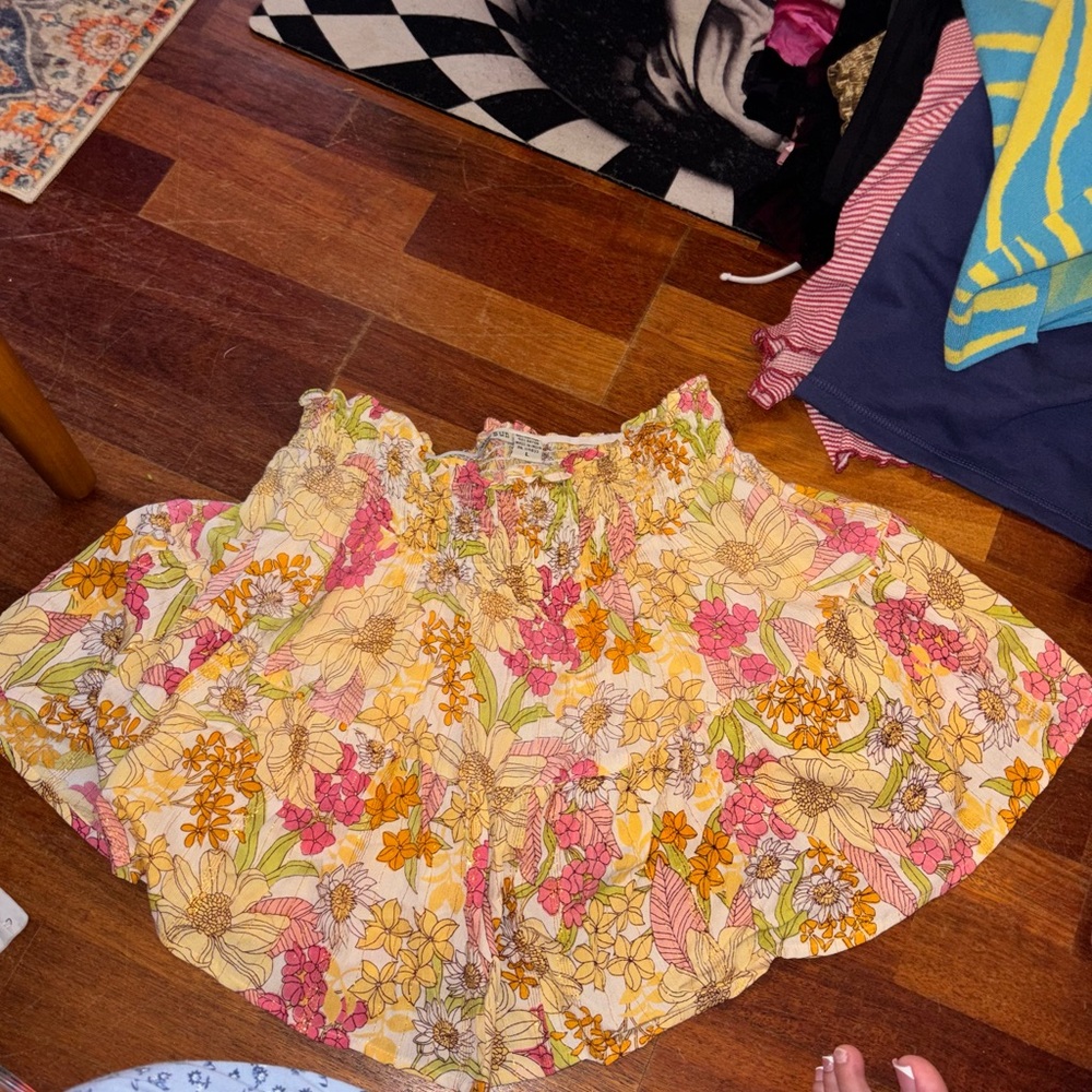 Raya Sun Multicolor Floral Skort